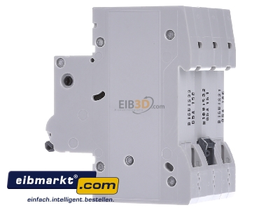 View on the right Siemens Indus.Sector 5SL6316-6 Miniature circuit breaker 3-p B16A
