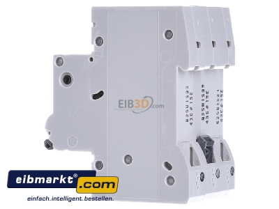 View on the right Siemens Indus.Sector 5SL6325-6 Miniature circuit breaker 3-p B25A 
