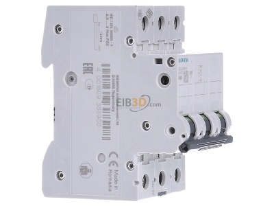 View on the left Siemens 5SL6340-6 Miniature circuit breaker 3-p B40A 
