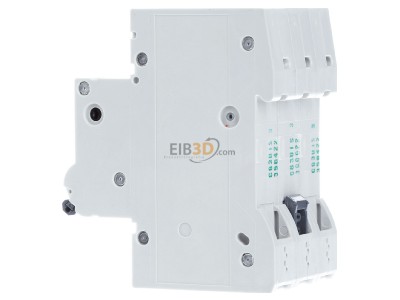 View on the right Siemens 5SL6363-7 Miniature circuit breaker 3-p C63A 
