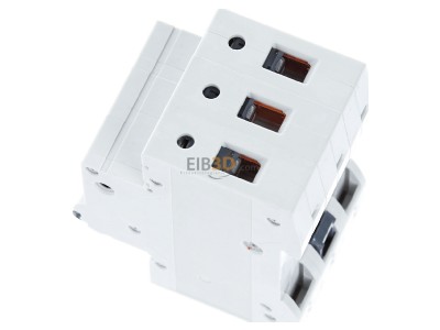 View top right Siemens 5SL6363-7 Miniature circuit breaker 3-p C63A 
