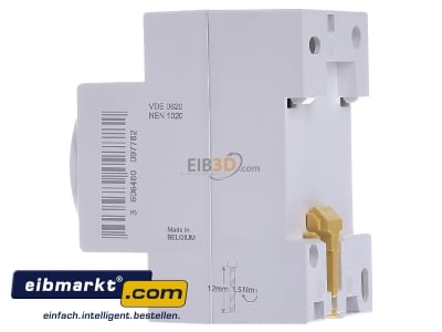 View on the right Schneider Electric A9A15310 Socket outlet for distribution board
