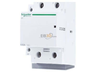 Frontansicht Schneider Electric A9C20882 Installationsschtz 2S 100A 220/240V 50Hz 