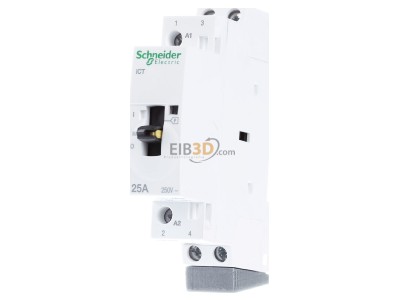 Front view Schneider Electric A9C21732 Installation contactor 230...240VAC 

