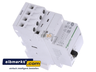 View top left Schneider Electric A9C21834 Installation contactor 220...240VAC
