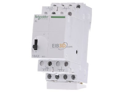 Frontansicht Schneider Electric A9C30814 Fernschalter ITL 4P 16A 230-240VAC 