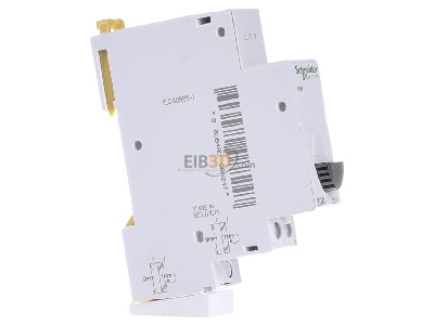 View on the left Schneider Electric A9E18032 Push button for distribution board 
