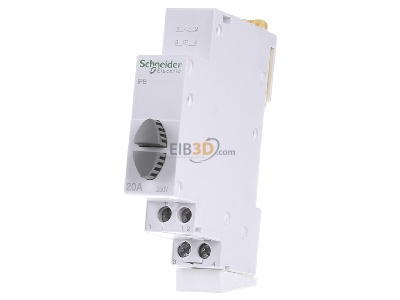 Front view Schneider Electric A9E18035 Push button for distribution board 
