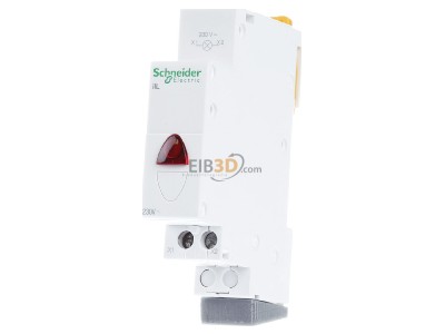 Front view Schneider Electric A9E18326 Indicator light for distribution board 
