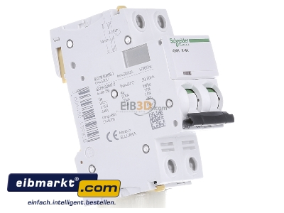 View on the left Schneider Electric A9F03240 Miniature circuit breaker 2-p B40A - 
