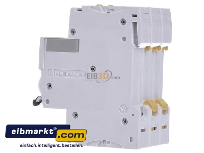 View on the right Schneider Electric A9F03320 Miniature circuit breaker 3-p B20A
