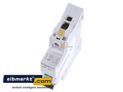 View up front Schneider Electric A9F06106 Miniature circuit breaker 1-p B6A 
