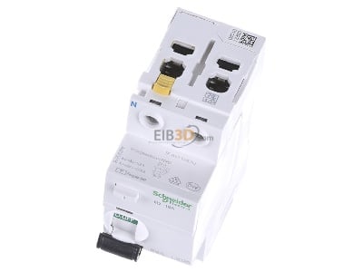 View up front Schneider Electric A9Z20216 Residual current breaker 2-p 16/0,01A 
