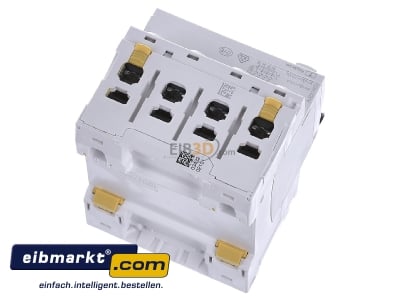 Top rear view Schneider Electric A9Z21463 Residual current breaker 4-p 63/0,03A
