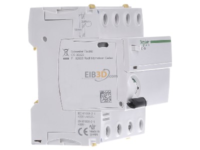 View on the left Schneider Electric A9Z24440 Residual current breaker 4-p 

