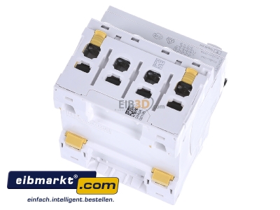 Top rear view Schneider Electric A9Z24463 Residual current breaker 4-p 63/0,3A - 
