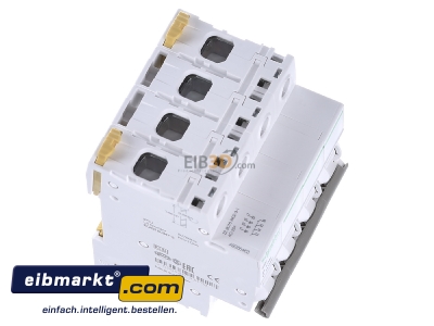 View top left Schneider Electric A9S65463 Switch for distribution board 63A 
