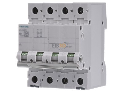 Front view Siemens 5TL1432-0 Switch for distribution board 32A 
