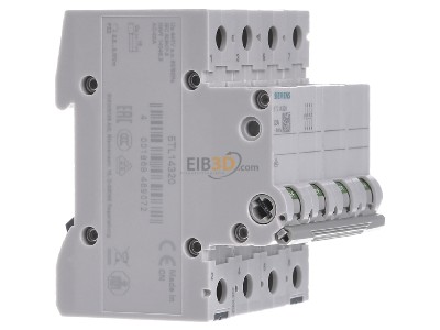 View on the left Siemens 5TL1432-0 Switch for distribution board 32A 
