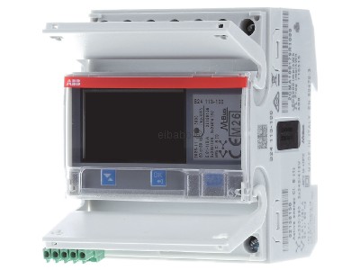 Front view ABB B24 113-100 Direct kilowatt-hour meter 1A 
