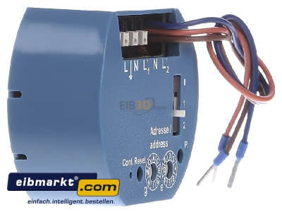 View on the left Eltako 31100002 Sunblind actuator for bus system
