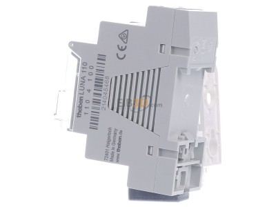 View on the right Theben LUNA 110 AL 24V DIN rail- 
