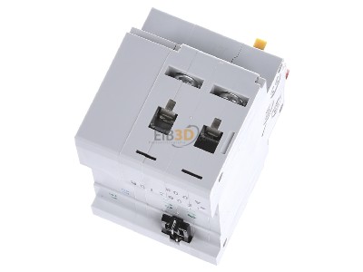Top rear view Eaton AFDD-10/2/B/001-A Miniature circuit breaker 2-p B10A 
