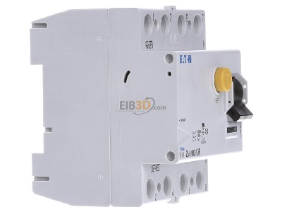 View on the left Eaton PFIM-25/4/003-G/F Residual current breaker 4-p 25/0,03A 
