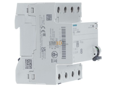 Ansicht links Siemens 5SV3646-5 FI-Schutzschalter B 63/4 300MA 4TE SEL 