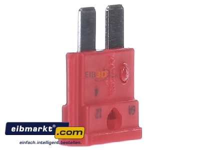 Ansicht links Eska 340.027 KFZ-Sicherung Standard 10A 32V rot 