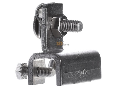 View on the right Dehn+Shne 372 119 Flange clamp for lightning protection 
