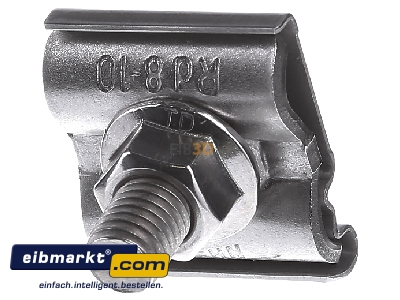 Back view Dehn+Shne 540260 Parallel connector lightning protection
