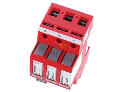 Ansicht oben vorne Dehn DG MU 3PD 240 3W+G R berspannungsableiter Typ 2 