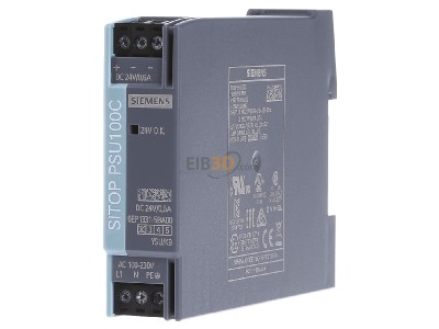 Frontansicht Siemens 6EP1331-5BA00 Stromversorgung 1-ph,24VDC,0,6A,IP20 