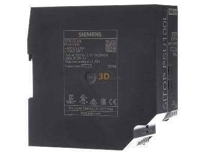 Ansicht links Siemens 6EP1333-1LB00 Stromversorgung 1-ph.,24VDC,5A,IP20 