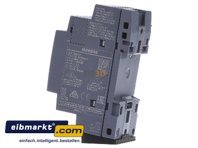 View on the right Siemens Indus.Sector 6ED1055-1HB00-0BA2 PLC digital I/O-module 4In/4Out 
