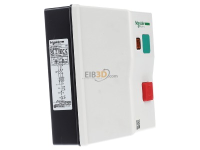 View on the left Schneider Electric LE1M35P714 Direct starter combination 3kW 
