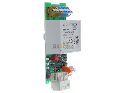 View on the left Somfy 1860122 EIB, KNX roller shutter control, 
