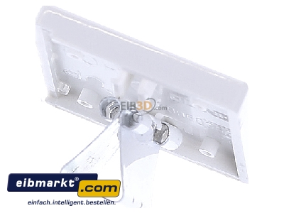 Top rear view Jung A 404 TSAP WW 23 Cover plate for switch white
