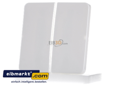 Front view Jung CD 402 TSA WW Cover plate for switch white 
