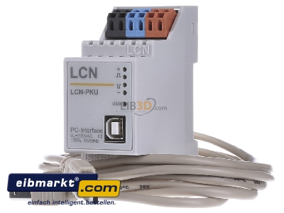 Frontansicht Issendorff LCN-PKU Koppler LCN-Bus zu USB f.d. PC-Anschluss 