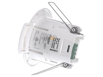 View on the right Hager TCC521E Movement sensor for home automation 360 
