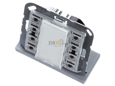View up front Jung A 5074 TSM EIB, KNX touch sensor 8-fold, 
