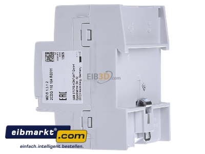 View on the right ABB Stotz S&J WZ/S1.3.1.2 Basic module for bus system DRA mounted 
