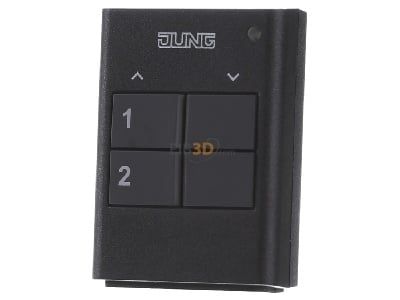 Front view Jung HS 2 RF Remote control for switching device 
