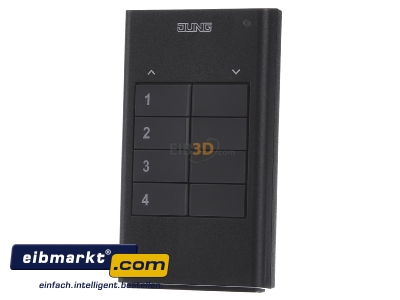 Front view Jung HS4RF Remote control for switching device
