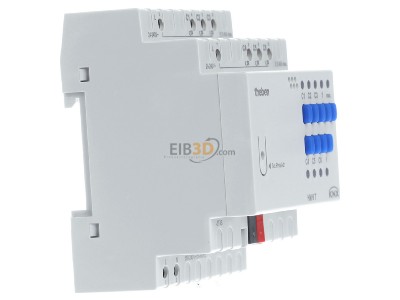 View on the left Theben HM 6 T KNX EIB, KNX heating actuator, 
