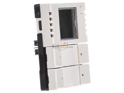 View on the left Busch Jaeger 6128/28-82 EIB, KNX room thermostat, 
