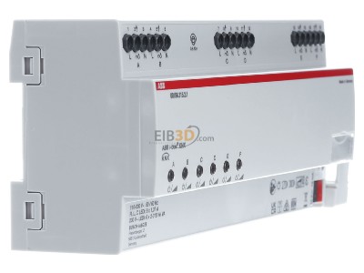 Ansicht links ABB UD/S6.315.2.1 KNX LED-Dimmer 6 x 315 W/VA, B 