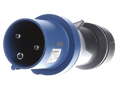 Frontansicht Mennekes 13102 Stecker PowerTOP 63A,3p,6h,230V,Xtra 